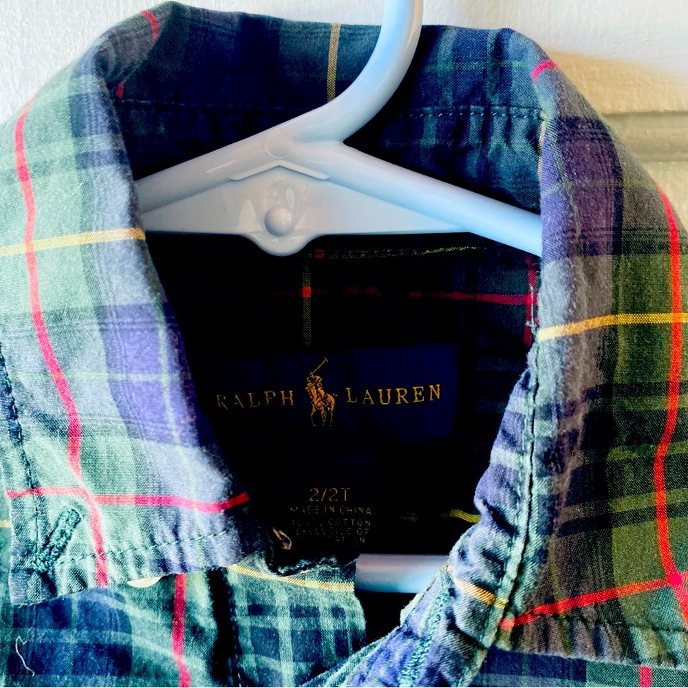 Ralph Lauren Polo button-up long sleeve shirt - Picture 3 of 3